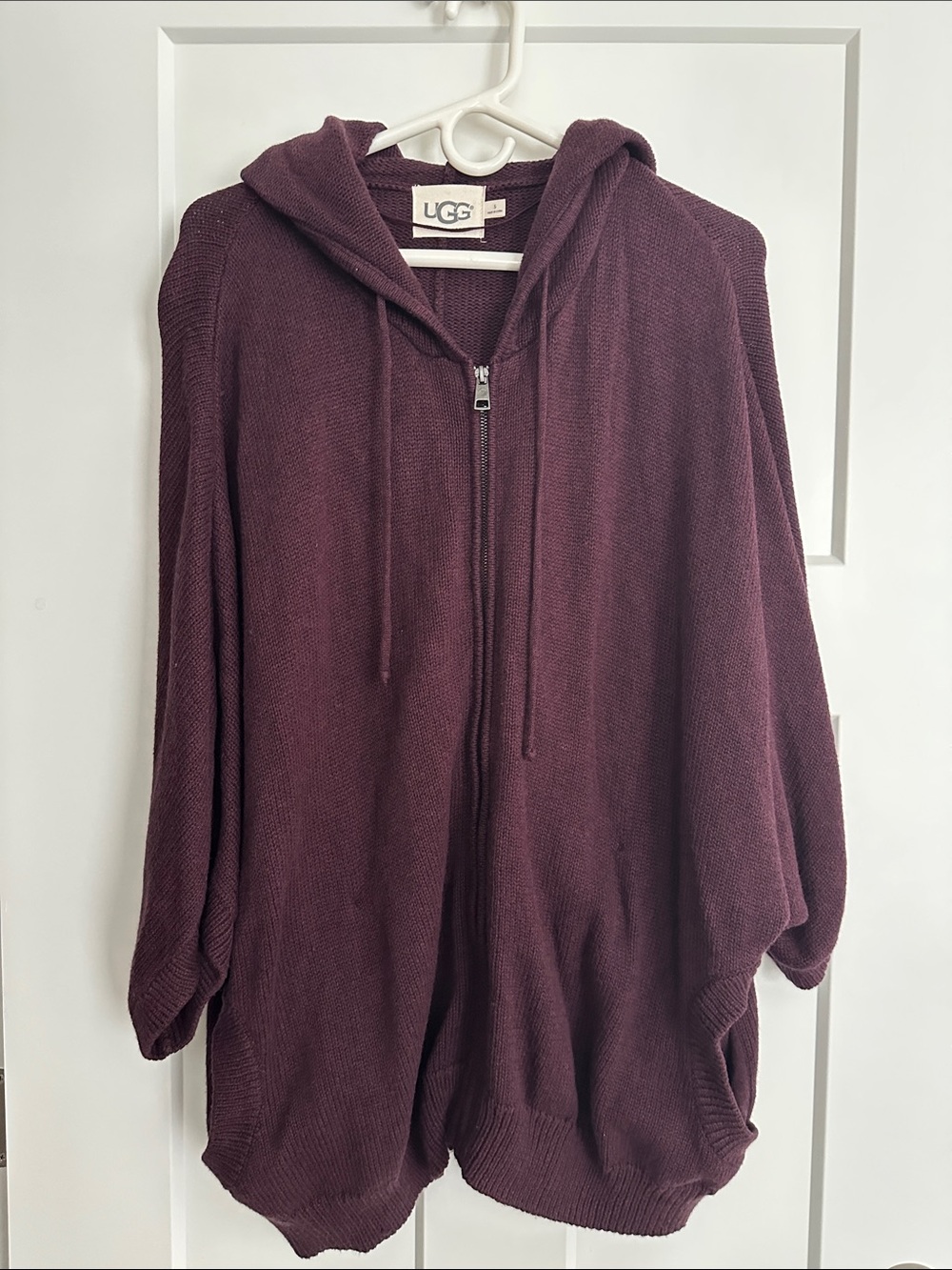 UGG Zip Hoodie Cardigan - Plum